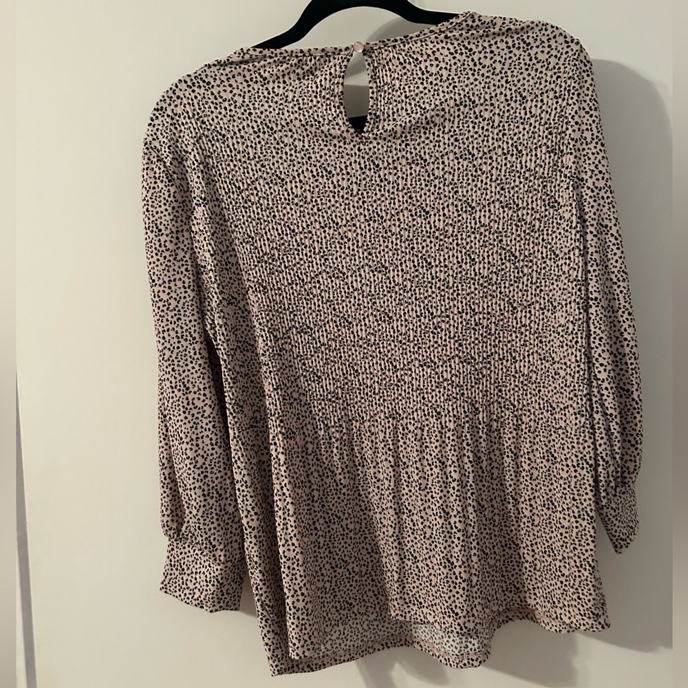 Adrianna Papell Blush Dot top